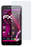 Glasfolie atFoliX kompatibel mit Alcatel A2 XL, 9H Hybrid-Glass FX