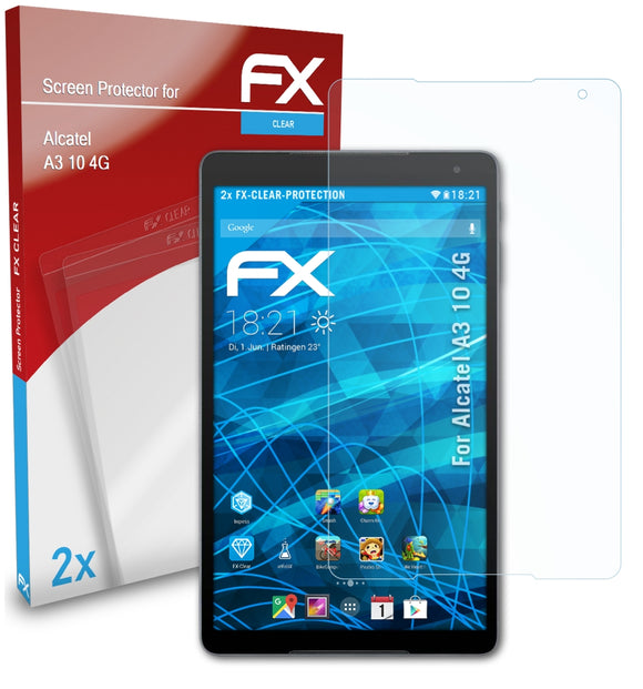 atFoliX FX-Clear Schutzfolie für Alcatel A3 10 4G