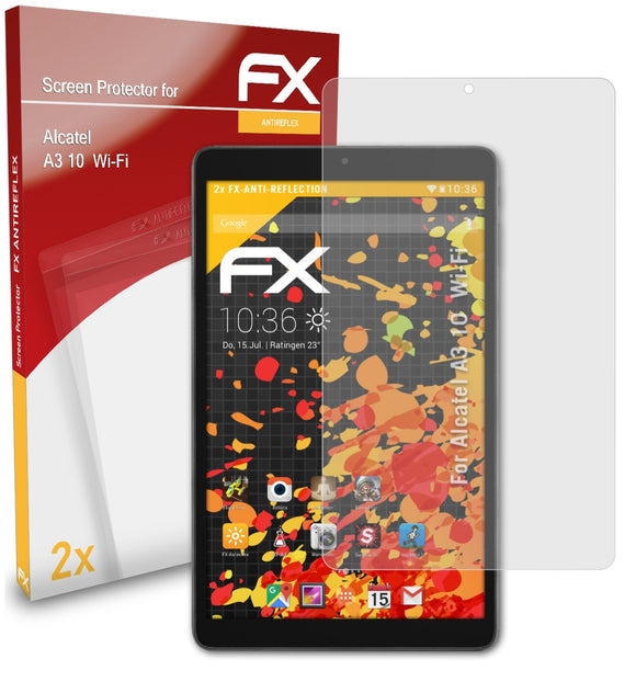 atFoliX FX-Antireflex Displayschutzfolie für Alcatel A3 10  Wi-Fi