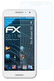 atFoliX Schutzfolie kompatibel mit Alcatel A3, ultraklare FX Folie (3X)