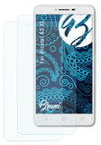 Schutzfolie Bruni kompatibel mit Alcatel A3 XL, glasklare (2X)