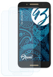 Schutzfolie Bruni kompatibel mit Alcatel A7, glasklare (2X)