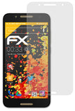 Panzerfolie atFoliX kompatibel mit Alcatel A7, entspiegelnde und stoßdämpfende FX (3X)