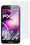 Glasfolie atFoliX kompatibel mit Alcatel A7, 9H Hybrid-Glass FX