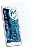 Schutzfolie Bruni kompatibel mit Alcatel A7 XL, glasklare (2X)