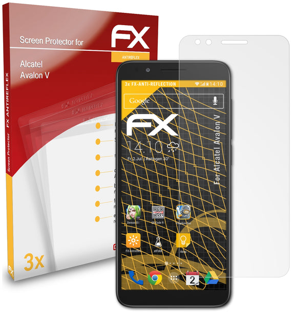 atFoliX FX-Antireflex Displayschutzfolie für Alcatel Avalon V