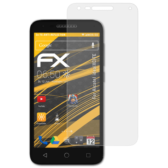 atFoliX FX-Antireflex Displayschutzfolie für Alcatel idealXCITE