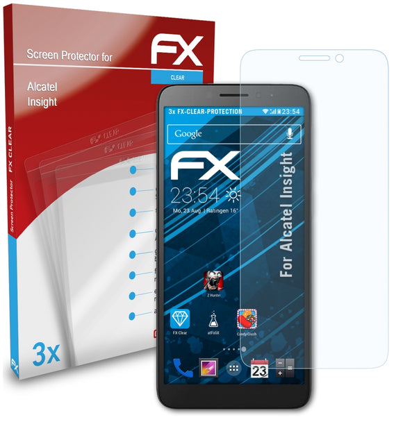 atFoliX FX-Clear Schutzfolie für Alcatel Insight