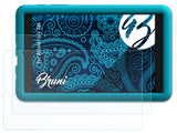 Schutzfolie Bruni kompatibel mit Alcatel Joy Tab, glasklare (2X)