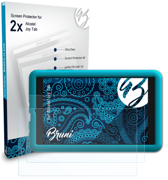 Bruni Basics-Clear Displayschutzfolie für Alcatel Joy Tab