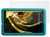 Panzerfolie atFoliX kompatibel mit Alcatel Joy Tab, entspiegelnde und stoßdämpfende FX (2X)