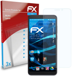 atFoliX FX-Clear Schutzfolie für Alcatel Lumos
