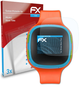 atFoliX FX-Clear Schutzfolie für Alcatel Move Time