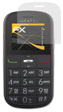 Panzerfolie atFoliX kompatibel mit Alcatel One Touch 282, entspiegelnde und stoßdämpfende FX (3X)