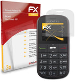 atFoliX FX-Antireflex Displayschutzfolie für Alcatel One Touch 282