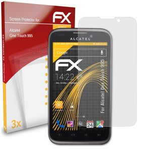 atFoliX FX-Antireflex Displayschutzfolie für Alcatel One Touch 995