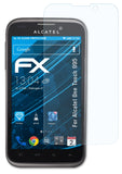 Schutzfolie atFoliX kompatibel mit Alcatel One Touch 995, ultraklare FX (3X)