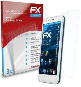 atFoliX FX-Clear Schutzfolie für Alcatel One Touch Go Play