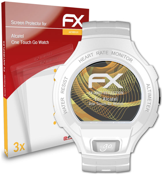 atFoliX FX-Antireflex Displayschutzfolie für Alcatel One Touch Go Watch
