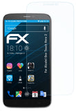 atFoliX Schutzfolie kompatibel mit Alcatel One Touch Hero 2, ultraklare FX Folie (3X)