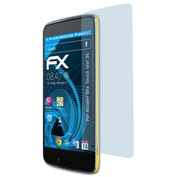 atFoliX FX-Clear Schutzfolie für Alcatel One Touch Idol 3C