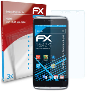atFoliX FX-Clear Schutzfolie für Alcatel One Touch Idol Alpha