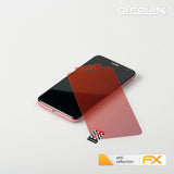 Panzerfolie atFoliX kompatibel mit Alcatel One Touch Idol Mini 6012D, entspiegelnde und stoßdämpfende FX (3X)