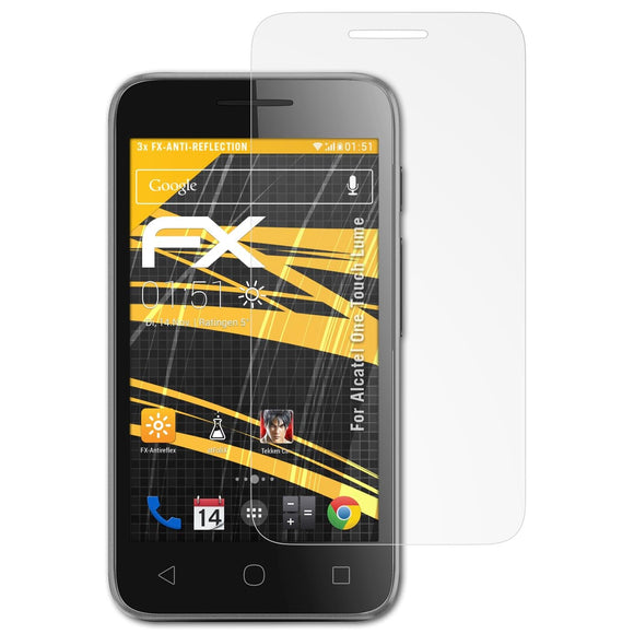 atFoliX FX-Antireflex Displayschutzfolie für Alcatel One Touch Lume