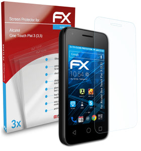 atFoliX FX-Clear Schutzfolie für Alcatel One Touch Pixi 3 (3,5)