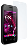 Glasfolie atFoliX kompatibel mit Alcatel One Touch Pixi 3 (3,5), 9H Hybrid-Glass FX