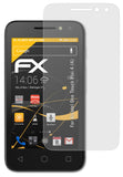 Panzerfolie atFoliX kompatibel mit Alcatel One Touch Pixi 4 (4), entspiegelnde und stoßdämpfende FX (3X)