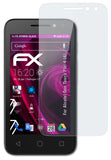 Glasfolie atFoliX kompatibel mit Alcatel One Touch Pixi 4 (4), 9H Hybrid-Glass FX