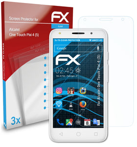 atFoliX FX-Clear Schutzfolie für Alcatel One Touch Pixi 4 (5)