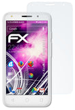 Glasfolie atFoliX kompatibel mit Alcatel One Touch Pixi 4 (5), 9H Hybrid-Glass FX