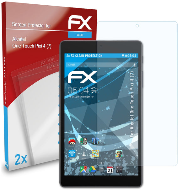 atFoliX FX-Clear Schutzfolie für Alcatel One Touch Pixi 4 (7)