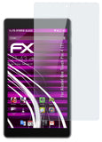 Glasfolie atFoliX kompatibel mit Alcatel One Touch Pixi 4 (7), 9H Hybrid-Glass FX