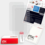 Lieferumfang von Alcatel One Touch Pixi 4 Plus Power FX-Antireflex Displayschutzfolie, Montage Zubehör inklusive