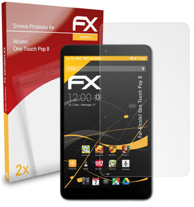 atFoliX FX-Antireflex Displayschutzfolie für Alcatel One Touch Pop 8