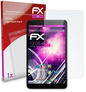 atFoliX FX-Hybrid-Glass Panzerglasfolie für Alcatel One Touch Pop 8