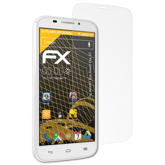 atFoliX FX-Antireflex Displayschutzfolie für Alcatel One Touch Pop S7