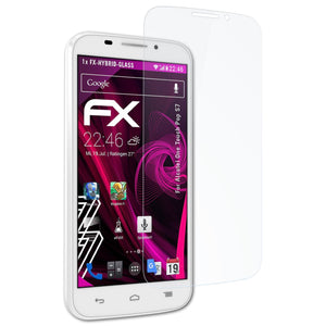 atFoliX FX-Hybrid-Glass Panzerglasfolie für Alcatel One Touch Pop S7