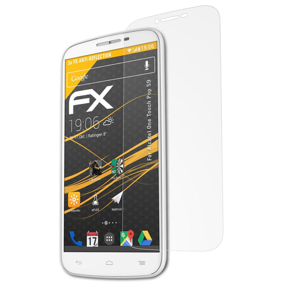 atFoliX FX-Antireflex Displayschutzfolie für Alcatel One Touch Pop S9