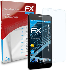 atFoliX FX-Clear Schutzfolie für Alcatel One Touch Pop Up