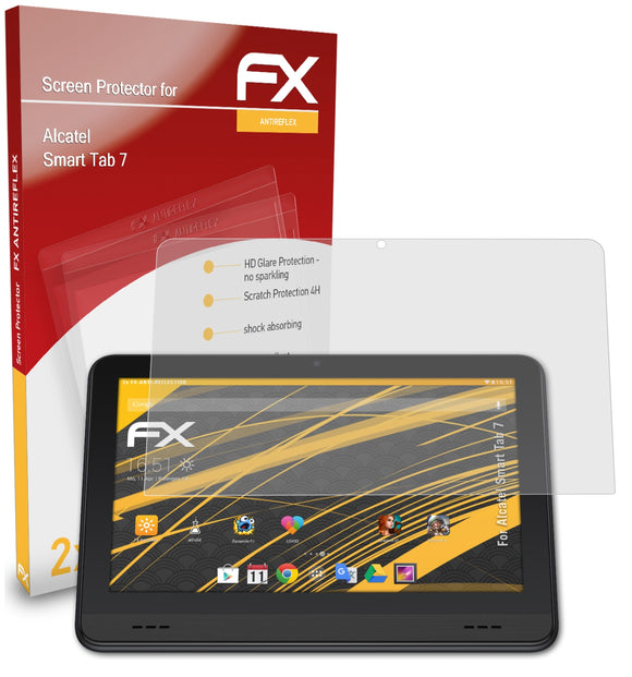 atFoliX FX-Antireflex Displayschutzfolie für Alcatel Smart Tab 7