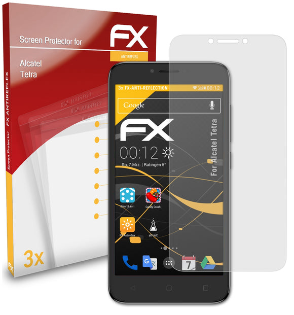 atFoliX FX-Antireflex Displayschutzfolie für Alcatel Tetra