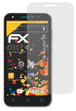 Panzerfolie atFoliX kompatibel mit Alcatel U5, entspiegelnde und stoßdämpfende FX (3X)