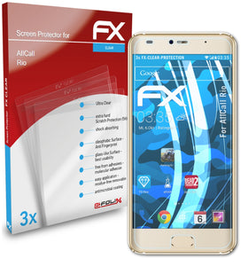 atFoliX FX-Clear Schutzfolie für AllCall Rio