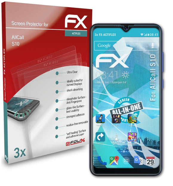 atFoliX FX-ActiFleX Displayschutzfolie für AllCall S10