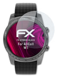 Glasfolie atFoliX kompatibel mit AllCall W1, 9H Hybrid-Glass FX