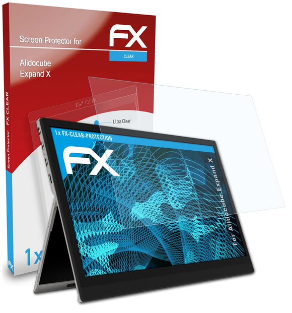 atFoliX FX-Clear Schutzfolie für Alldocube Expand X